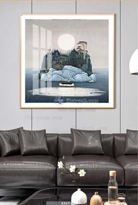 File gốc File tranh hiện đại pha lê gương KF65101 (cho in ấn) từ Filetranh.com