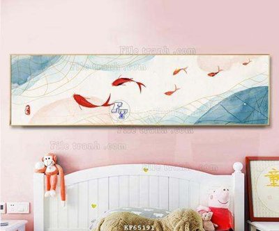 File gốc File tranh hiện đại pha lê gương KF65191 (in tráng gương) hiện đại