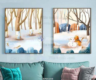 File PSD File tranh hiện đại pha lê gương KF65208 (nguyên gốc) chất lượng cao