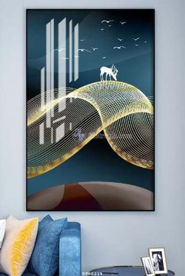 File in mica File tranh hiện đại pha lê gương KF65219 (bản gốc) siêu trong