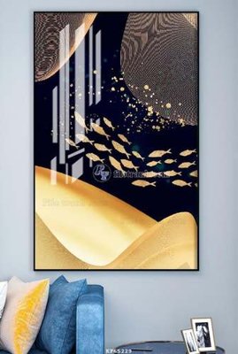 Tải file File tranh hiện đại pha lê gương KF65229 (ảnh gốc) in tranh kính