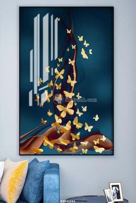 Download file File tranh hiện đại pha lê gương KF65241 (gốc) cho xưởng in