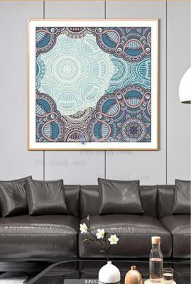 File tranh gốc File tranh hiện đại pha lê gương KF65254 (bản quyền) độc đáo