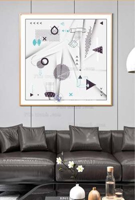 File gốc File tranh hiện đại pha lê gương KF65283 cho in ấn và thiết kế