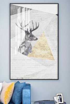 File gốc File tranh hiện đại pha lê gương KF65308 (PNG) trong suốt (transparent)