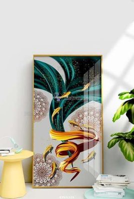 File tranh File tranh hiện đại pha lê gương KF65328 (gốc) chủ đề trẻ em