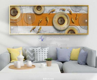 Download file gốc File tranh hiện đại pha lê gương KF65330 (in lụa) cao cấp