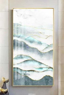 File in trần File tranh hiện đại pha lê gương KF65403 (bản gốc 3D) sống động