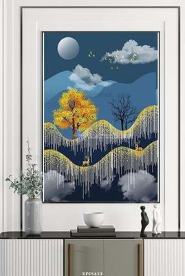 Tải file gốc File tranh hiện đại pha lê gương KF65429 (in khổ lớn) không vỡ