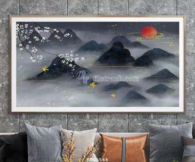 File tranh File tranh hiện đại pha lê gương KF65544 (ảnh gốc) độ nét vượt trội