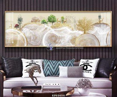 Chi tiết file gốc File tranh hiện đại pha lê gương KF65658 (cho in tráng gương)