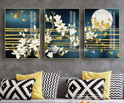 Tải file File tranh hiện đại pha lê gương KF65699 (ảnh gốc) file AI/EPS