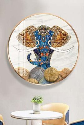 File in trần File tranh hiện đại pha lê gương KF65733 (bản gốc) trời sao