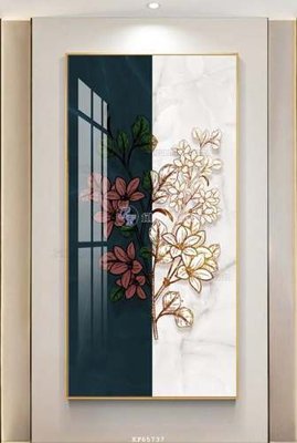 Tải file File tranh hiện đại pha lê gương KF65737 (gốc) làm tranh treo tường