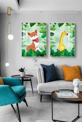 File tranh File tranh hiện đại pha lê gương KF65797 (bản gốc) in lụa 3D