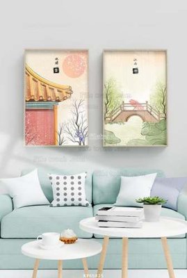 Download file File tranh hiện đại pha lê gương KF65825 (gốc) cho xưởng in