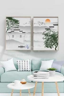 File gốc File tranh hiện đại pha lê gương KF65848 (in mica) làm quà tặng