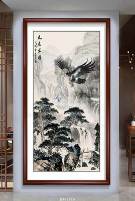 File gốc File tranh hiện đại pha lê gương KF65870 (PNG) chất lượng cao