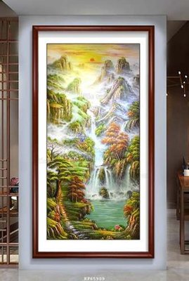 File PSD File tranh hiện đại pha lê gương KF65909 (bản gốc) chất lượng nhất