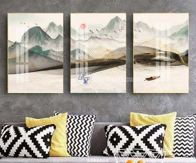 Download file gốc File tranh hiện đại pha lê gương KF66006 (dùng cho in ấn)