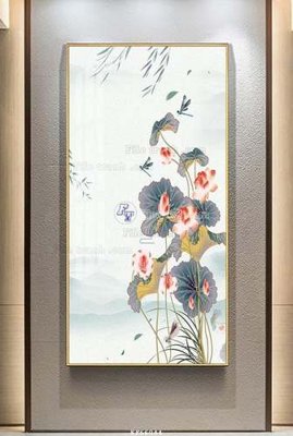 Tải file File tranh hiện đại pha lê gương KF66044 (gốc) làm tranh treo tường