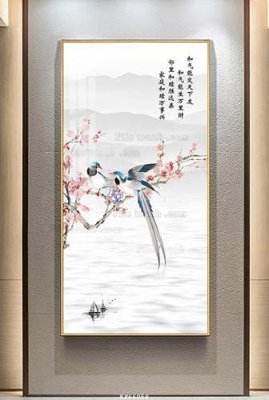 File gốc File tranh hiện đại pha lê gương KF66058 (in ấn) màu sắc trung thực