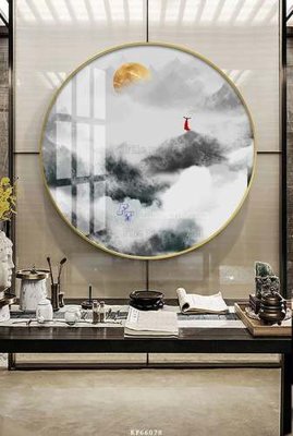 File gốc File tranh hiện đại pha lê gương KF66078 (phiên bản chuẩn) để in ấn