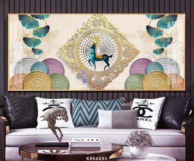 Tệp tin gốc File tranh hiện đại pha lê gương KF66092 (dùng cho in) File tranh hiện đại pha lê gương KF66092