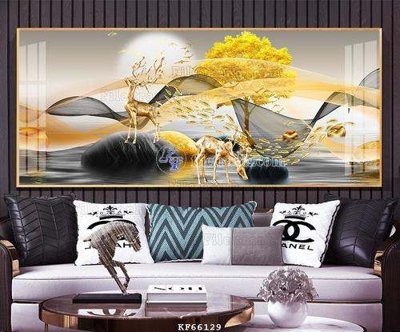 File PSD File tranh hiện đại pha lê gương KF66129 (bản gốc) độ phân giải cao