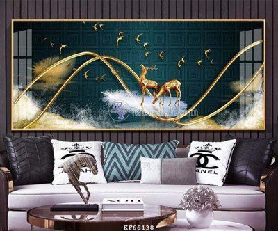 Tải file File tranh hiện đại pha lê gương KF66138 (gốc) làm file thiết kế