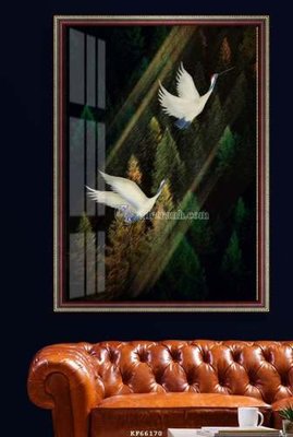 File in ấn cao cấp File tranh hiện đại pha lê gương KF66170 (file gốc)