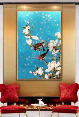 File PSD in ấn File tranh hiện đại pha lê gương KF66184 (chất lượng cao)