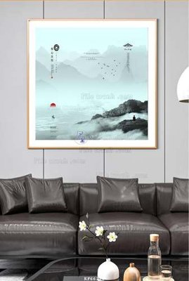 File tranh File tranh hiện đại pha lê gương KF66226 (bản gốc) treo phòng ăn