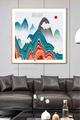 File tranh gốc File tranh hiện đại pha lê gương KF66230 (bản quyền) Filetranh.com