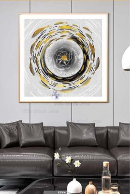 Tải file File tranh hiện đại pha lê gương KF66385 (gốc) làm file in ấn