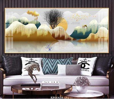 File gốc File tranh hiện đại pha lê gương KF66439 (ảnh rõ nét) để in