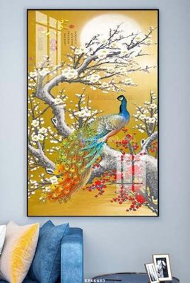 File tranh trang trí File tranh hiện đại pha lê gương KF66483 (tải file gốc)