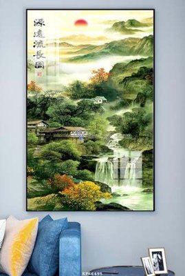 Tải file gốc File tranh hiện đại pha lê gương KF66495 (bản PSD) gốc