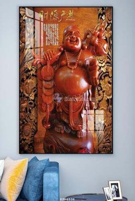 File ảnh File tranh hiện đại pha lê gương KF66536 (gốc) in PP, decal