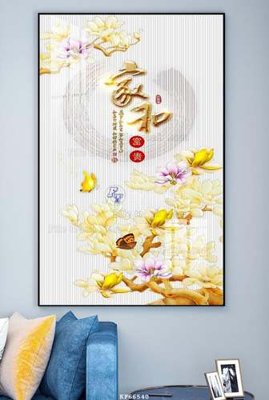 File in lụa File tranh hiện đại pha lê gương KF66540 (phong cảnh) File tranh hiện đại pha lê gương KF66540