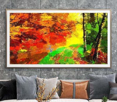 File tranh File tranh hiện đại pha lê gương KF66576 (gốc) chủ đề con người