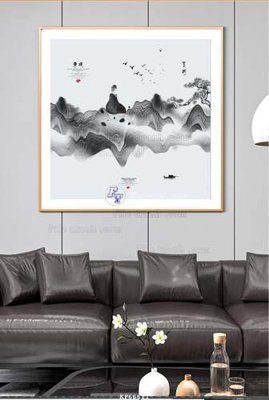 File gốc File tranh hiện đại pha lê gương KF66611 (PNG) trong suốt (transparent)