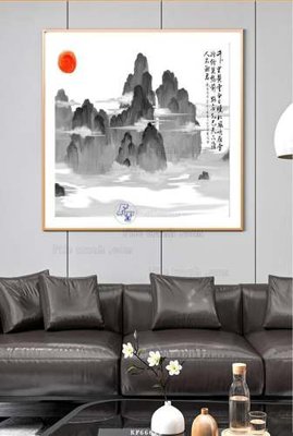 File tranh gốc File tranh hiện đại pha lê gương KF66621 (bản đẹp) độc quyền