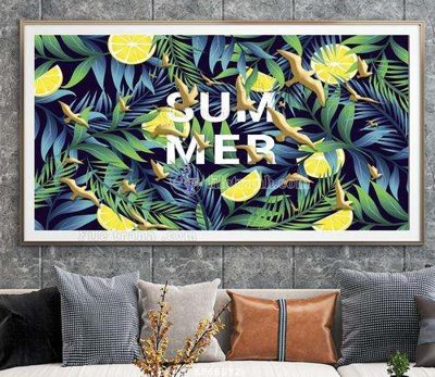 File ảnh File tranh hiện đại pha lê gương KF66692 (gốc) in quảng cáo ngoài trời