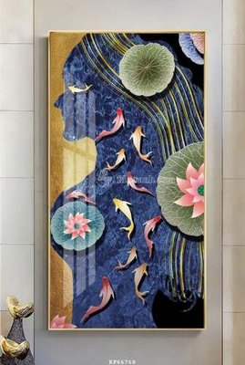 File PSD File tranh hiện đại pha lê gương KF66768 (nguyên gốc) chất lượng cao