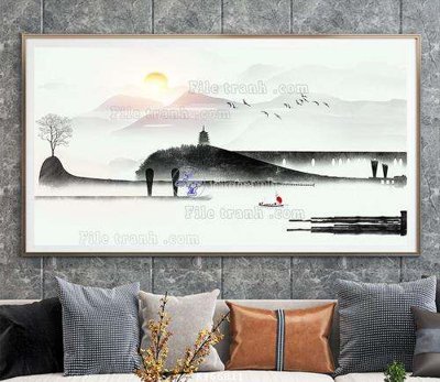 Download file tranh File tranh hiện đại pha lê gương KF66811 (file gốc PSD)