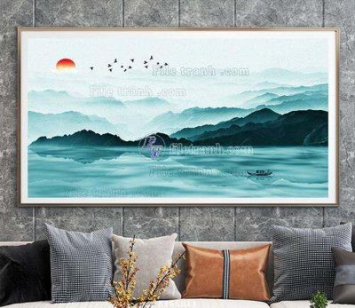 File gốc File tranh hiện đại pha lê gương KF66813 (PNG) chất lượng cao