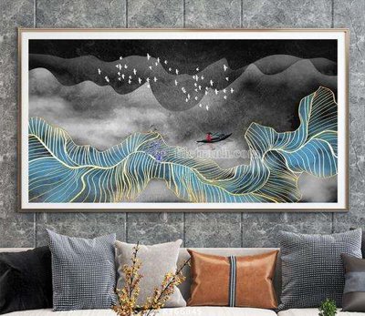 Tải file File tranh hiện đại pha lê gương KF66845 (gốc) in trên mọi chất liệu