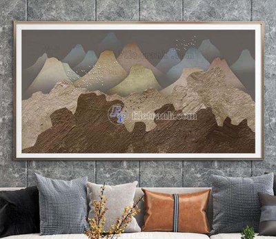 File tranh quảng cáo File tranh hiện đại pha lê gương KF66920 (download file gốc)