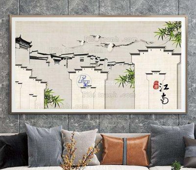 File PSD File tranh hiện đại pha lê gương KF66949 (bản gốc) độ phân giải cao